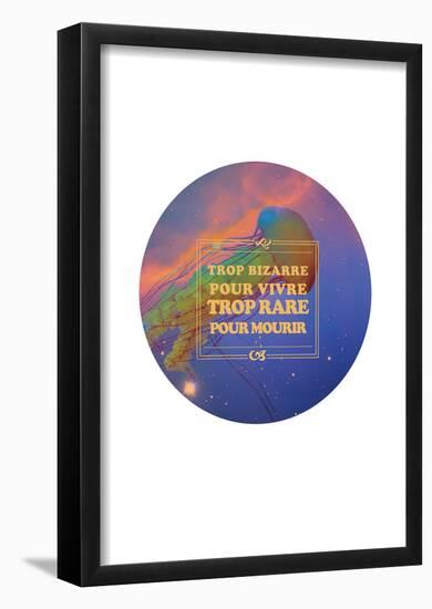 Trop Bizarre Pour Vivre, Trop Rare Pour Mourir - Cercle Coloré-null-Framed Poster