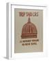 Trop tard CRS, le mouvement populaire n'a pas de temple-null-Framed Giclee Print