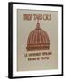 Trop tard CRS, le mouvement populaire n'a pas de temple-null-Framed Premium Giclee Print