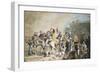 Tropas De Santa Ana En Tampico-Emilio Boggio-Framed Giclee Print