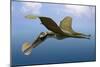 Tropeognathus Mesembrinus, a Large Pterosaur from the Late Cretaceous Period-null-Mounted Art Print