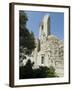 Trophee Des Alpes, Roman Monument, La Turbie, Alpes-Maritimes, Provence, France-Ethel Davies-Framed Photographic Print