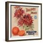 Trophy Brand - California - Citrus Crate Label-Lantern Press-Framed Art Print