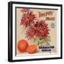 Trophy Brand - California - Citrus Crate Label-Lantern Press-Framed Art Print