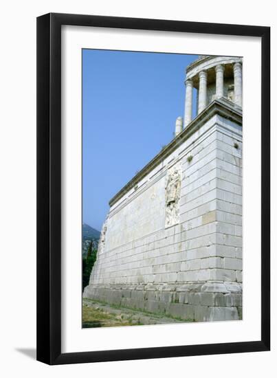 Trophy of Augustus, La Turbie, France-A Lorenzini-Framed Photographic Print