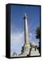 Trophy Point, Battle Monument, West Point Academy, New York, USA-Cindy Miller Hopkins-Framed Stretched Canvas