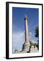 Trophy Point, Battle Monument, West Point Academy, New York, USA-Cindy Miller Hopkins-Framed Photographic Print