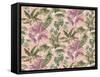 Tropic Blocks Blush 1-Bill Jackson-Framed Stretched Canvas