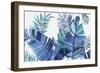 Tropic Blue Palms-Asia Jensen-Framed Art Print