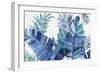 Tropic Blue Palms-Asia Jensen-Framed Art Print