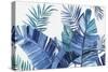 Tropic Blue Palms-Asia Jensen-Stretched Canvas