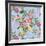 Tropic Bouquet Aqua-Bill Jackson-Framed Giclee Print