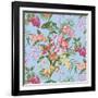 Tropic Bouquet Aqua-Bill Jackson-Framed Giclee Print