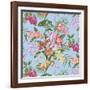 Tropic Bouquet Aqua-Bill Jackson-Framed Giclee Print