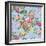 Tropic Bouquet Aqua-Bill Jackson-Framed Giclee Print