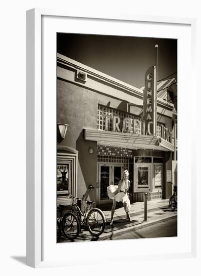 Tropic Cinema Key West - Florida-Philippe Hugonnard-Framed Photographic Print