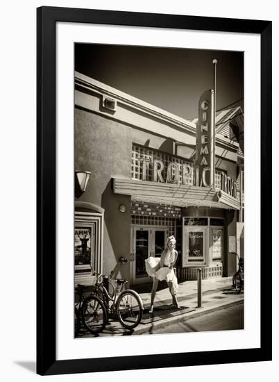 Tropic Cinema Key West - Florida-Philippe Hugonnard-Framed Photographic Print