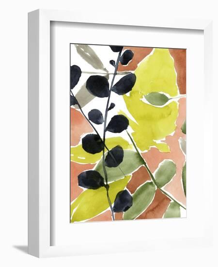 Tropic Fun II-Jennifer Goldberger-Framed Art Print