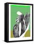 Tropic Green-null-Framed Stretched Canvas