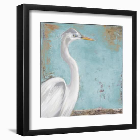 Tropic Heron I-Patricia Pinto-Framed Art Print