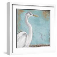 Tropic Heron I-Patricia Pinto-Framed Art Print