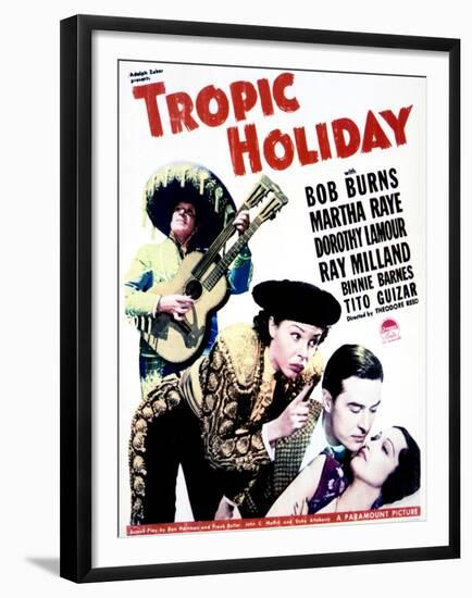 Tropic Holiday - Movie Poster Reproduction-null-Framed Photo