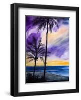 Tropic Nights I-Linda Baliko-Framed Art Print