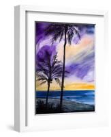 Tropic Nights I-Linda Baliko-Framed Art Print