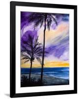 Tropic Nights I-Linda Baliko-Framed Art Print