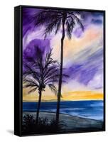 Tropic Nights I-Linda Baliko-Framed Stretched Canvas