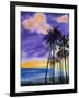 Tropic Nights II-Linda Baliko-Framed Art Print