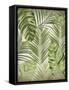 Tropic Palms 1-Kimberly Allen-Framed Stretched Canvas