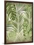 Tropic Palms 1-Kimberly Allen-Framed Art Print