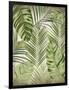 Tropic Palms 1-Kimberly Allen-Framed Art Print