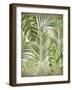 Tropic Palms 1-Kimberly Allen-Framed Art Print