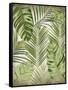 Tropic Palms 1-Kimberly Allen-Framed Stretched Canvas