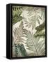 Tropic Palms 2-Kimberly Allen-Framed Stretched Canvas