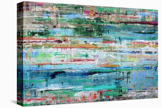 Tropic Reflection No. 2-Ingeborg Herckenrath-Stretched Canvas