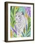 Tropic Tiger I-Annie Warren-Framed Art Print