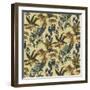 Tropic Toile Amber-Bill Jackson-Framed Giclee Print