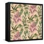 Tropic Toile Blush-Bill Jackson-Framed Stretched Canvas