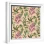 Tropic Toile Blush-Bill Jackson-Framed Giclee Print