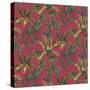 Tropic Toile Tomato-Bill Jackson-Stretched Canvas