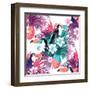 Tropical Abstract Vector. Seamless Illustration-James Thew-Framed Art Print