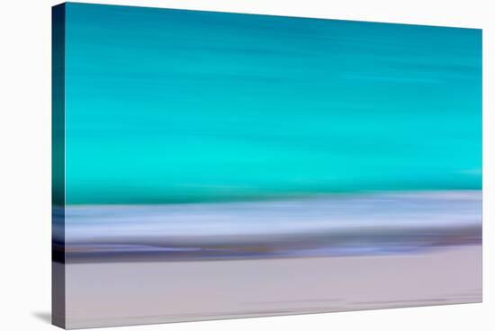 Tropical Abstract VII-Kathy Mahan-Stretched Canvas