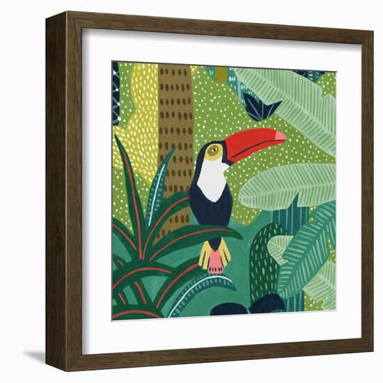 Tropical Aves - Focus-Kristine Hegre-Framed Giclee Print