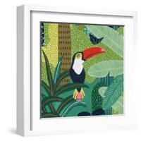 Tropical Aves - Focus-Kristine Hegre-Framed Giclee Print