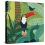 Tropical Aves - Focus-Kristine Hegre-Stretched Canvas