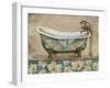 Tropical Bathtub I-Todd Williams-Framed Art Print