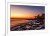 Tropical Beach At Beautiful Sunset. Nature Background-dmitry kushch-Framed Photographic Print